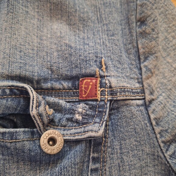 Y2K era FOXY JEANS denim mini dress - Picture 4 of 10